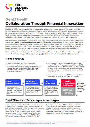 Debt2Health - La collaboration par l’innovation financière - Survol (2022)