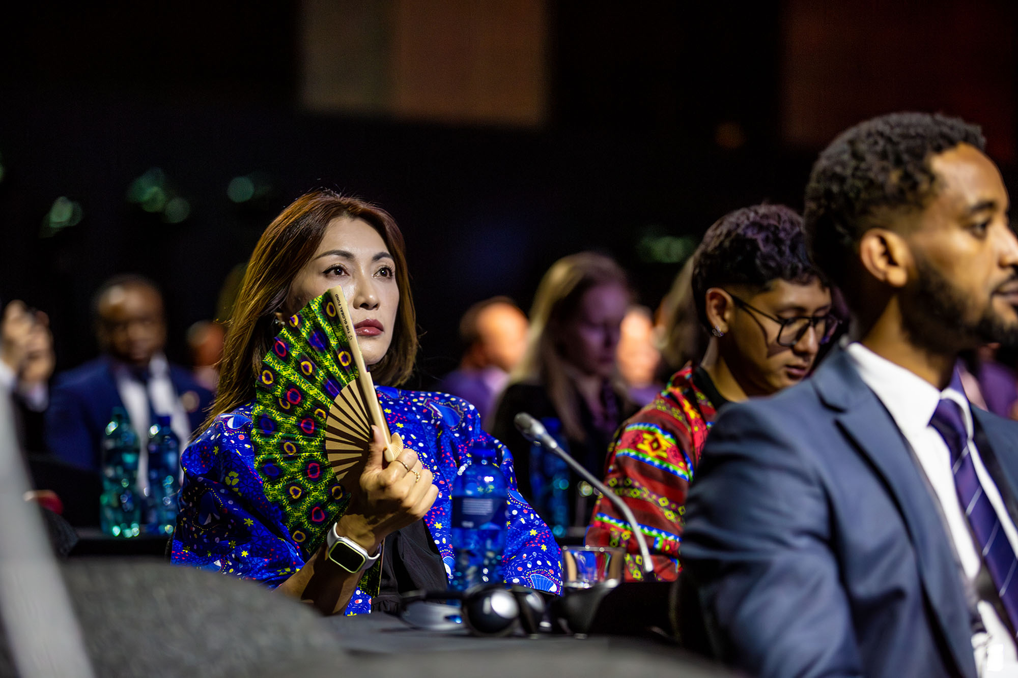 Members of the audience at the Global Fund’s Eighth Replenishment Summit in Johannesburg, South Africa, on 21 November 2025.