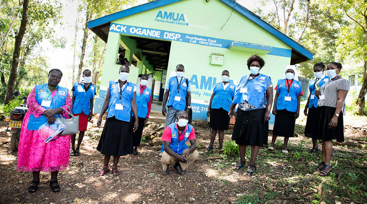 Community health workers confronting COVID-19: There are <span>approximately one million</span> community health workers in countries where the Global Fund invests in Africa. These health workers – most of whom are volunteers who receive only a small stipend – are facing COVID-19 head-on to protect their communities.