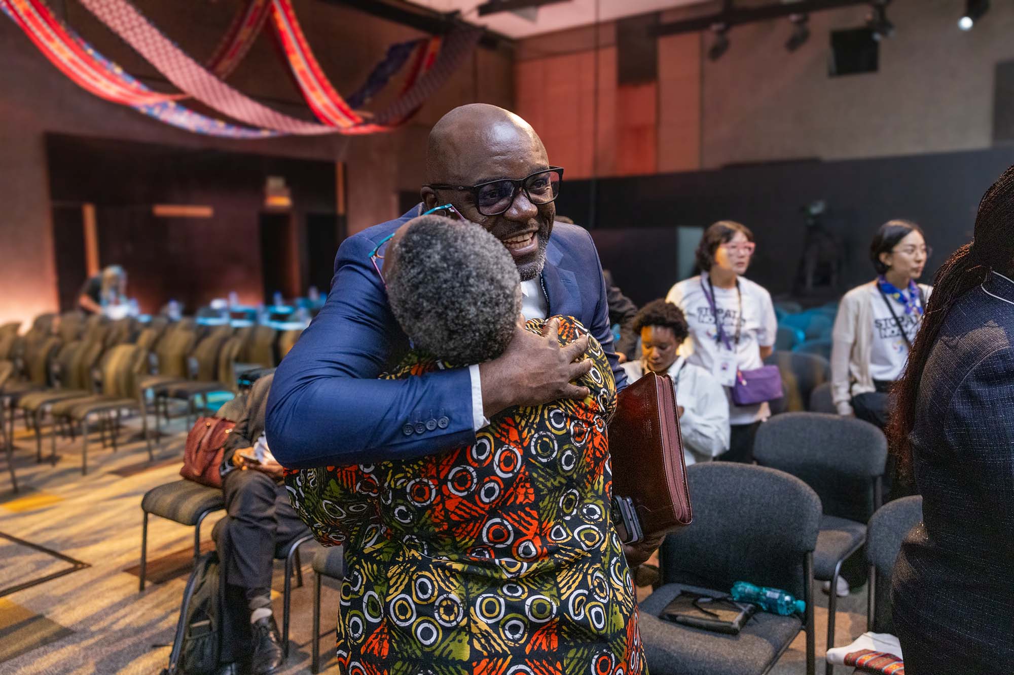 Scenes at the Global Fund’s Eighth Replenishment Summit in Johannesburg, South Africa, on 21 November 2025.&nbsp;